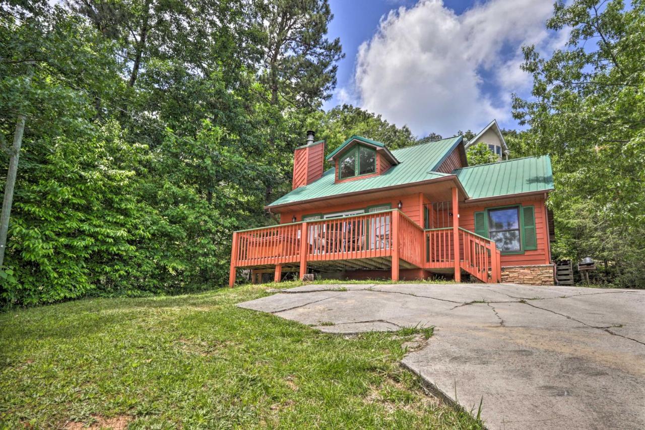 Gatlinburg Chalet Hot Tub, Sauna And Mountain View Esterno foto